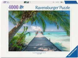 RAVENSBURGER CASSE-TÊTE 4000 PIÈCES - PLAGE DE RÊVE AUX MALDIVES #12001737